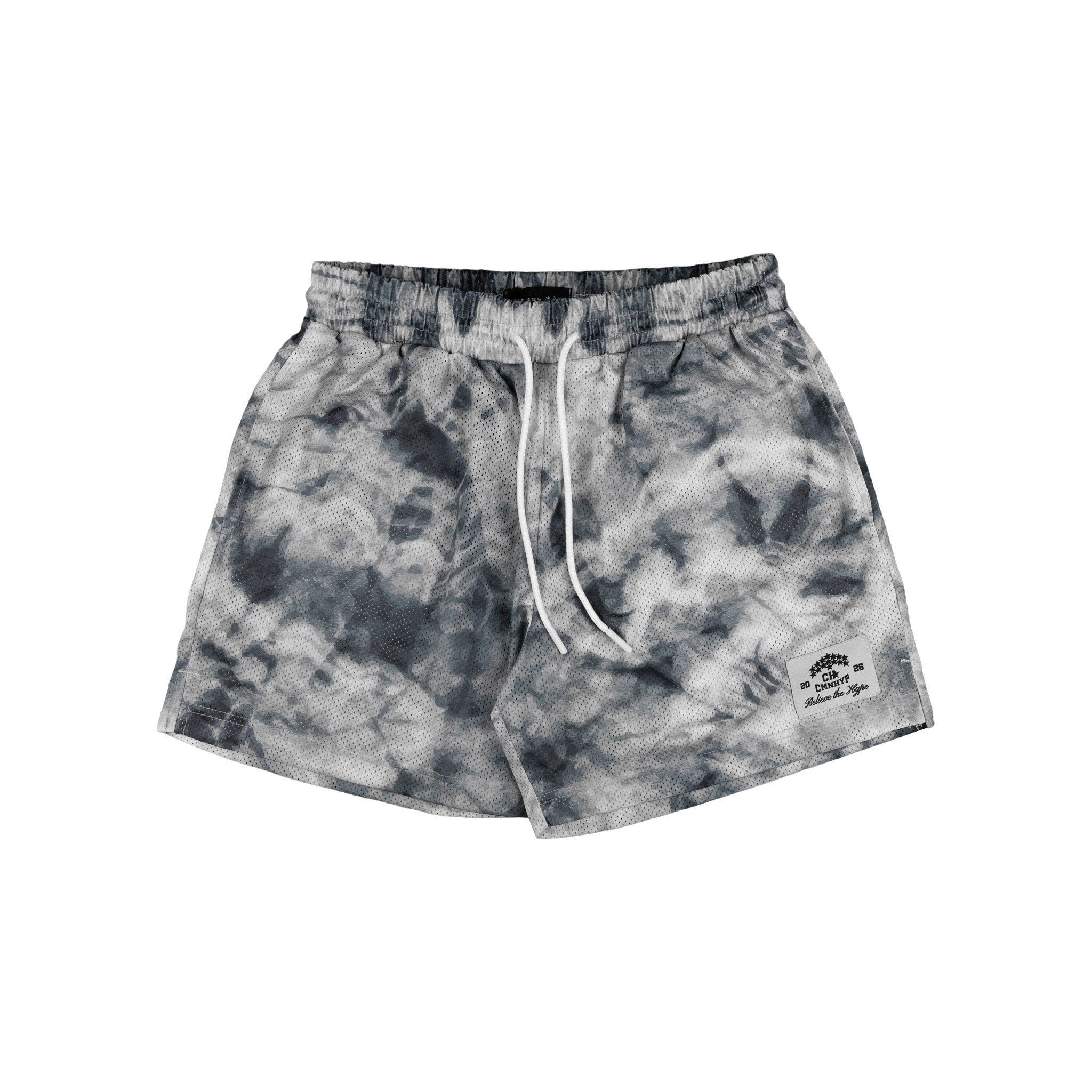 Common Hype Aura Tie Dye Mesh Short Onyx